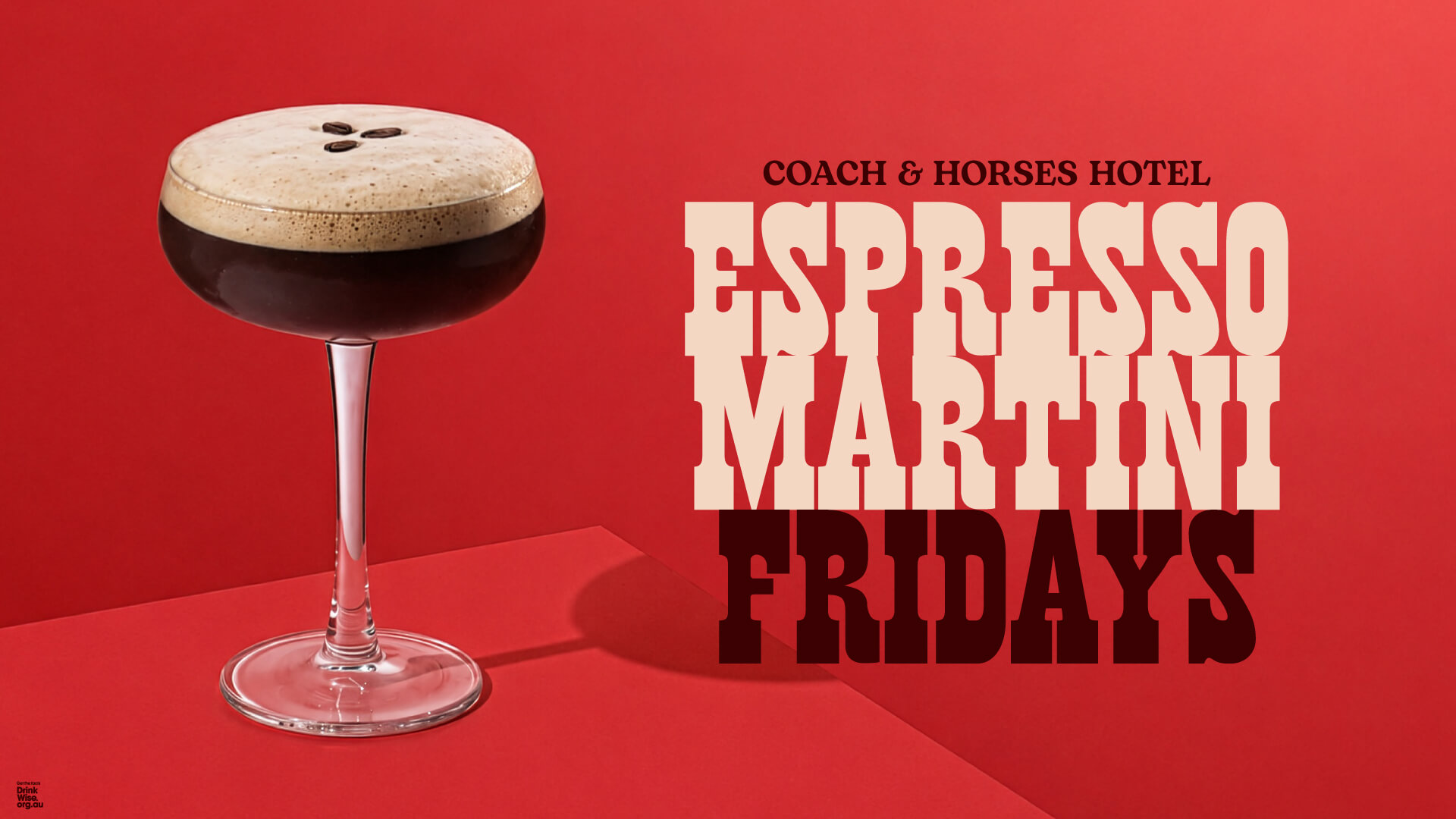 $13 Espresso Martini Fridays!